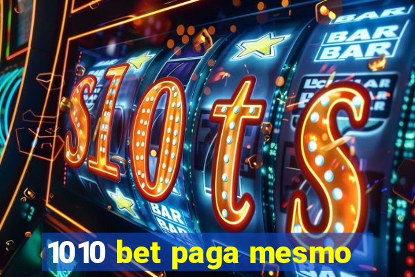 1010 bet paga mesmo